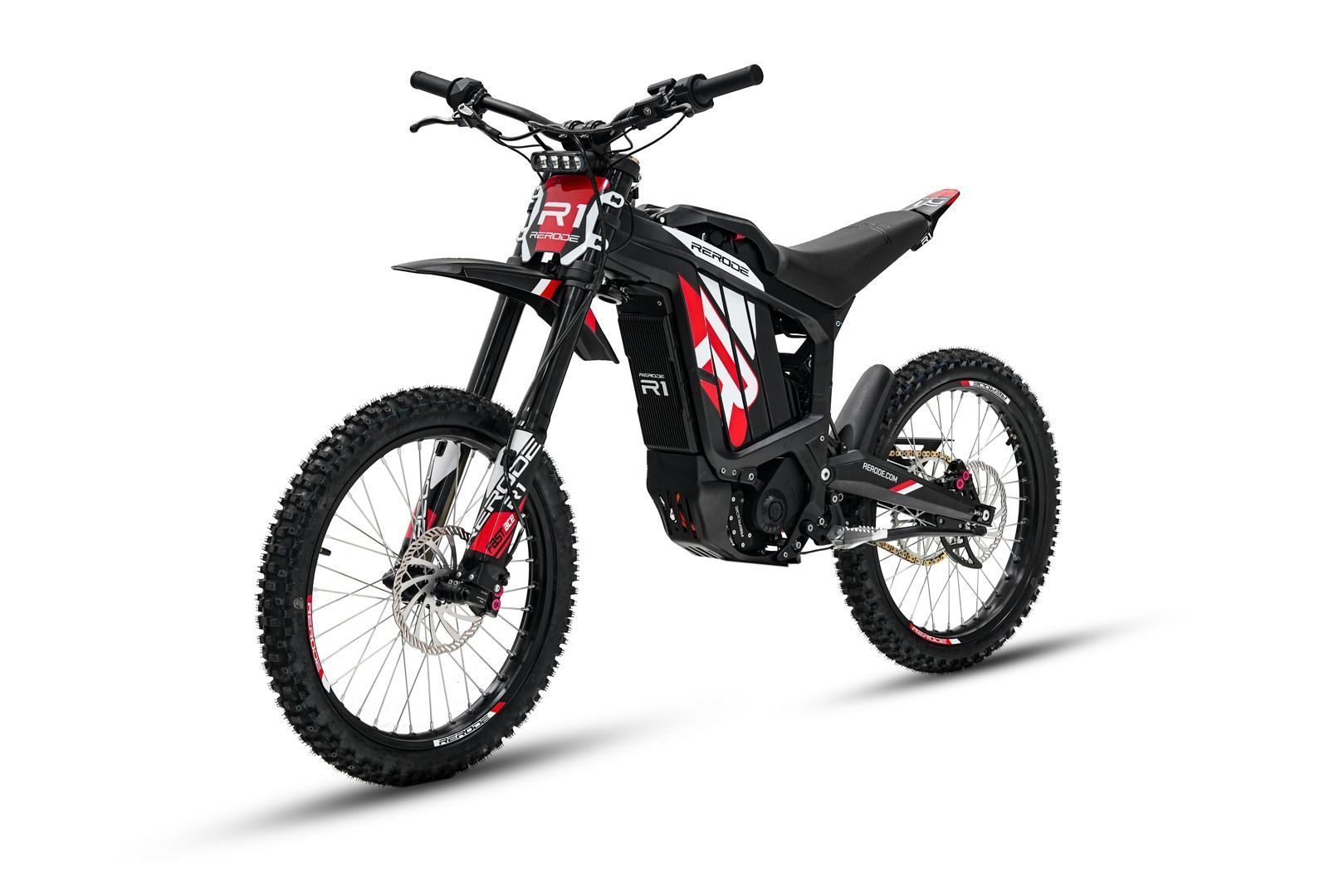 Купити Електробайк Rerode R1 2500w-10000w 35ah чорний з червоним MTC ...
